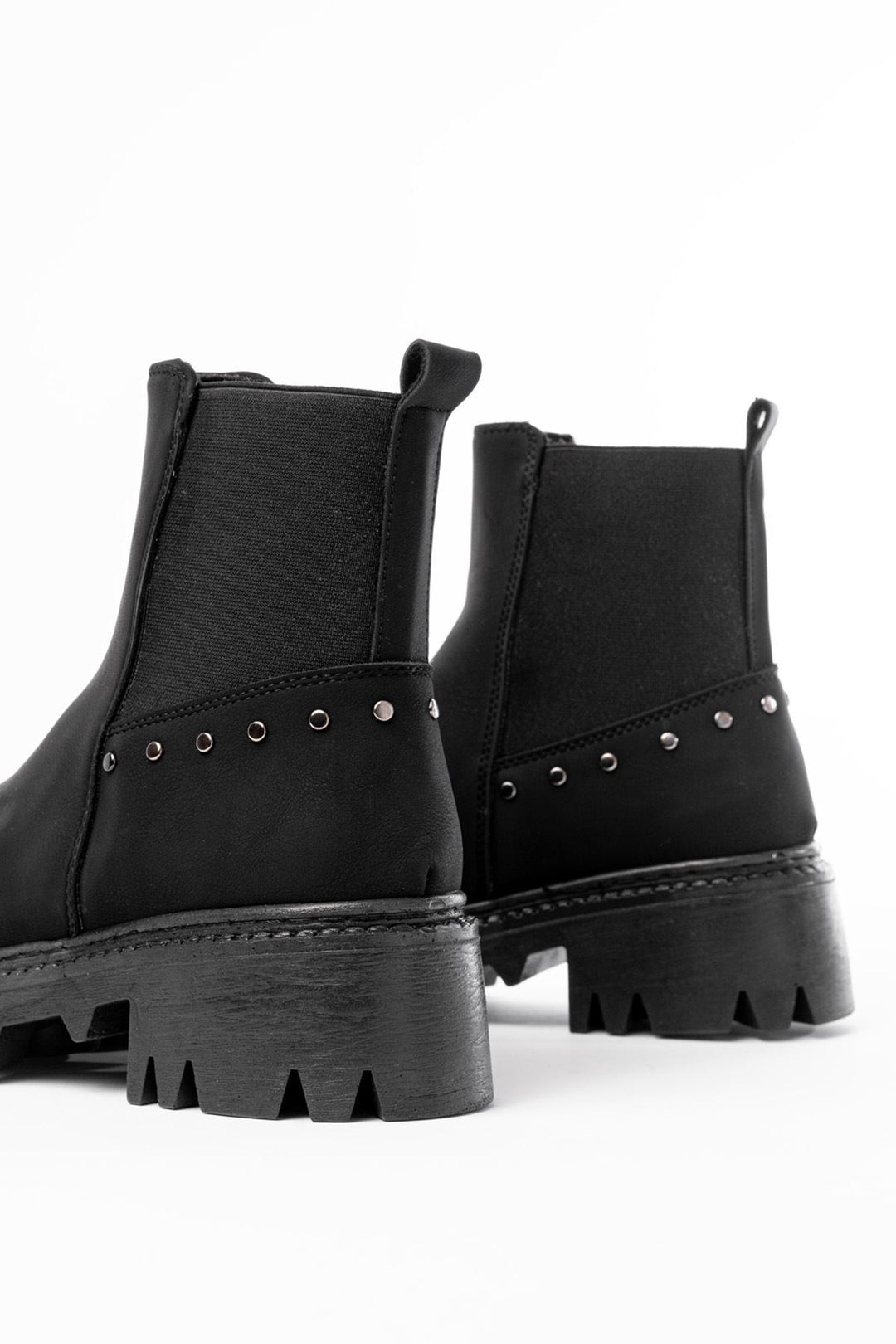 Mirion Siyah Zümrüt Lastikli Kadın Bot