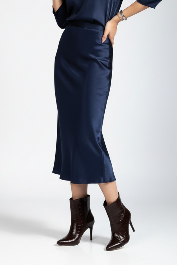 Mirelle Kadın Kahve Kroko Sivri Burun İnce Topuk Bot