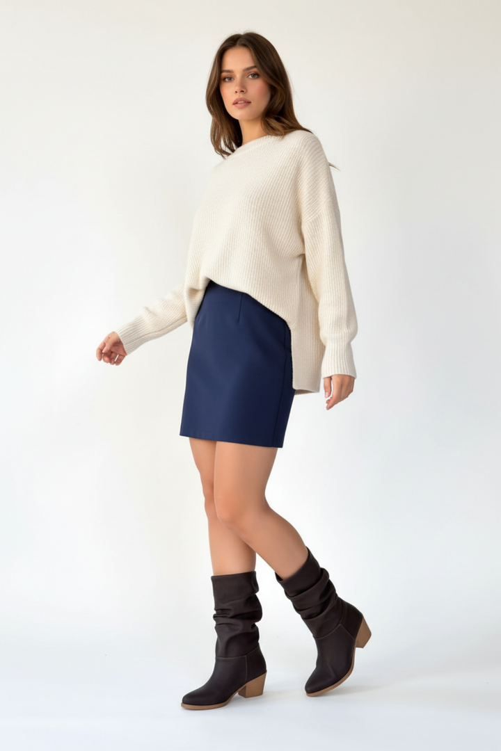 Yior Acı Kahve Nubuk Topuklu Bot