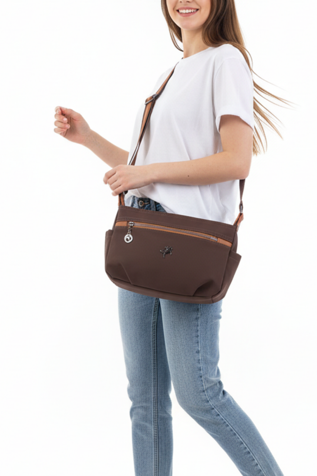 Tila Saten Çapraz Askılı Kadın Çanta - NS1131