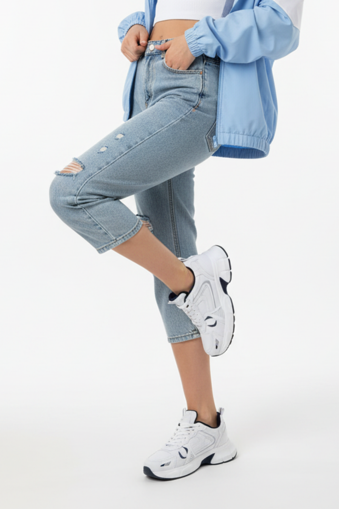 Hagrid Kadın Beyaz İndigo Spor Ayakkabı