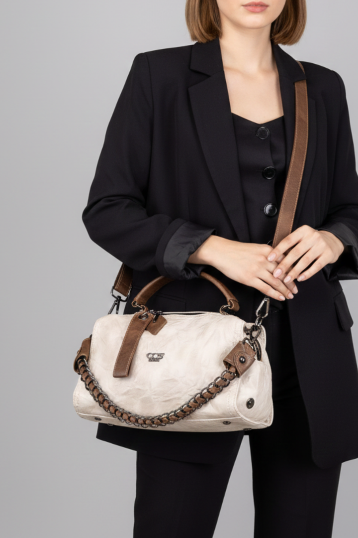 Sentosa Kadın Zincir Detaylı El Çantası