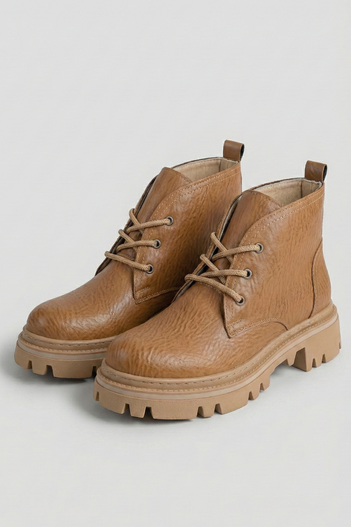 Fonsi Kadın Kalın Taban Cilt Taba Bot