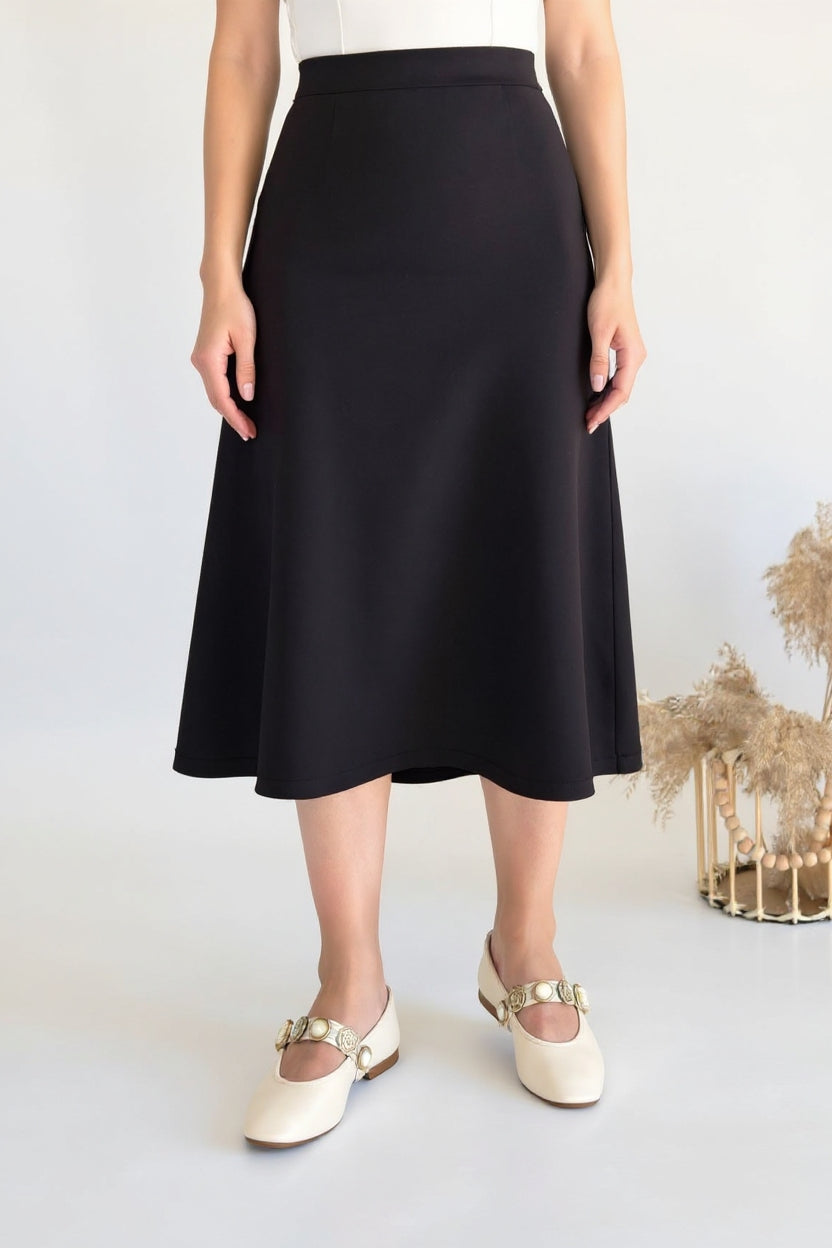 Atnis Kadın Bej Düğme Tokalı Babet Ayakkabı