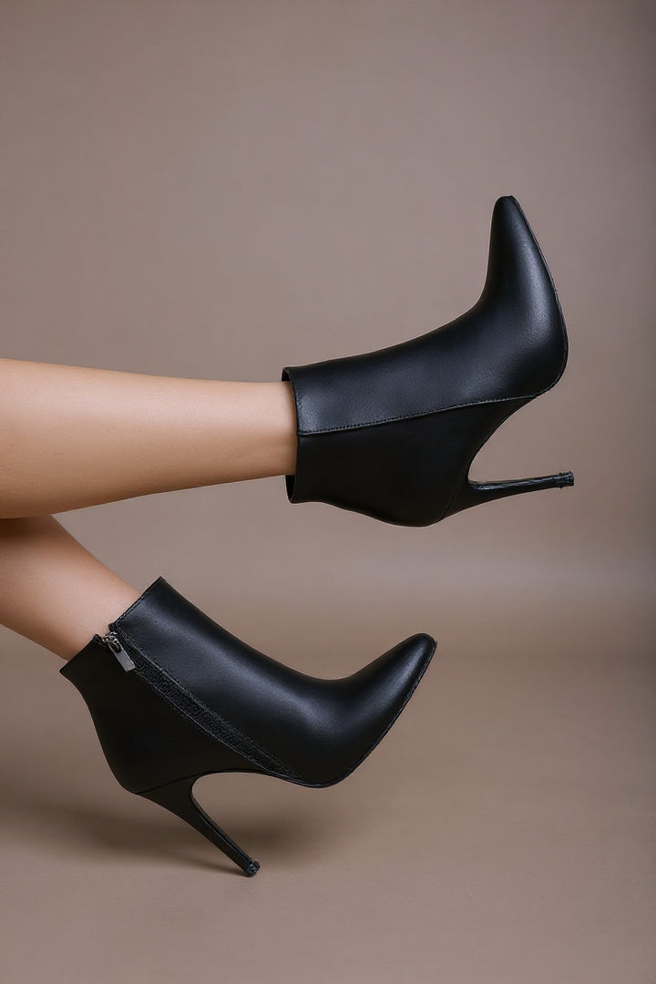 Blan Kadın Siyah Topuklu Bot