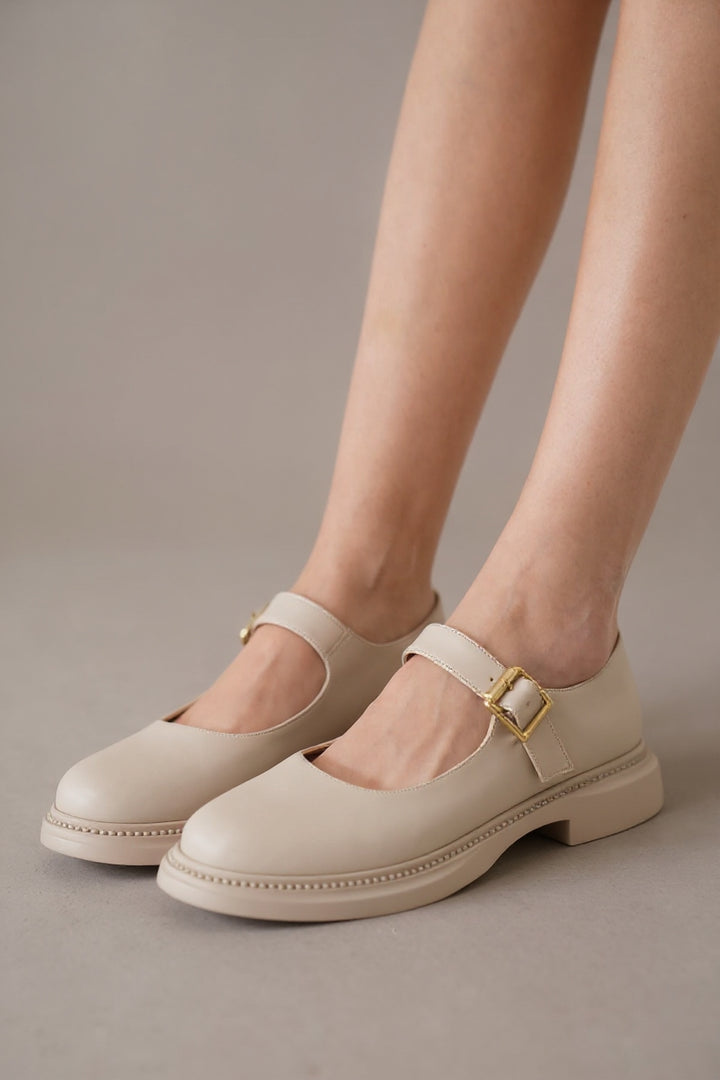 Briana Kadın Bej Babet Ayakkabı