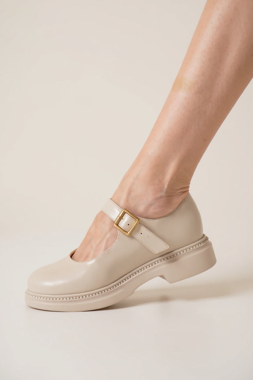 Briana Kadın Bej Babet Ayakkabı