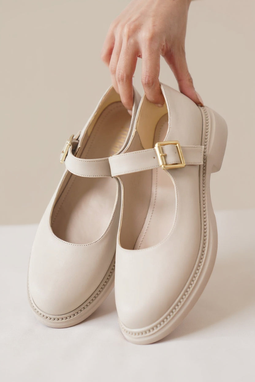 Briana Kadın Bej Babet Ayakkabı