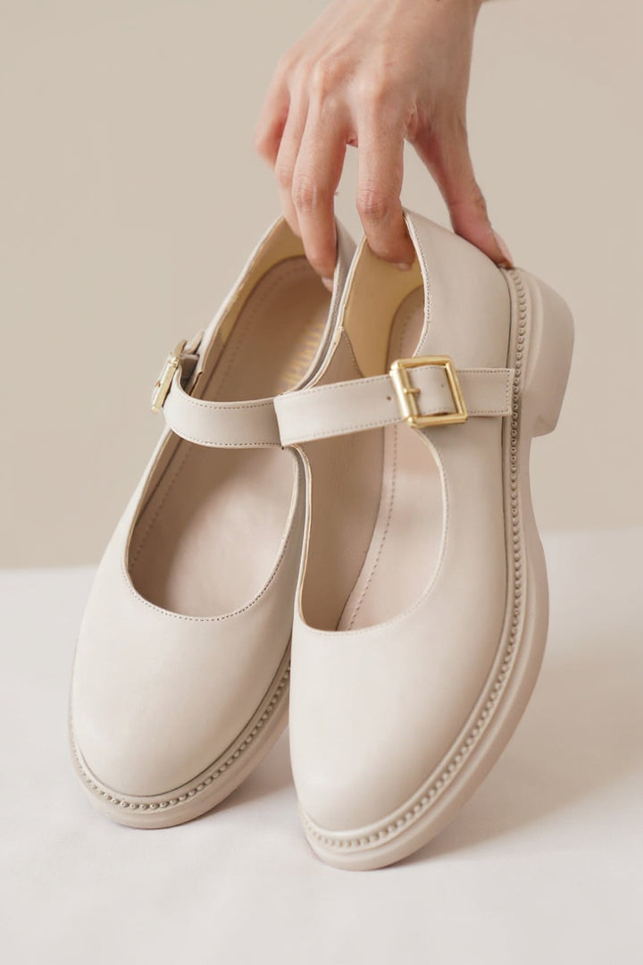 Briana Kadın Bej Babet Ayakkabı