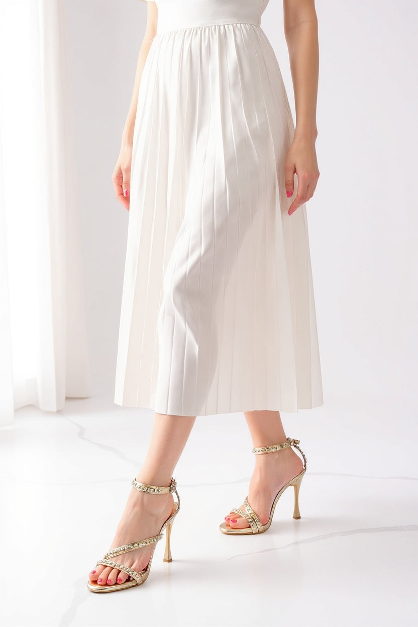 Emany Kadın Gold Taşlı Vivet Platformlu Topuklu Abiye Ayakkabı