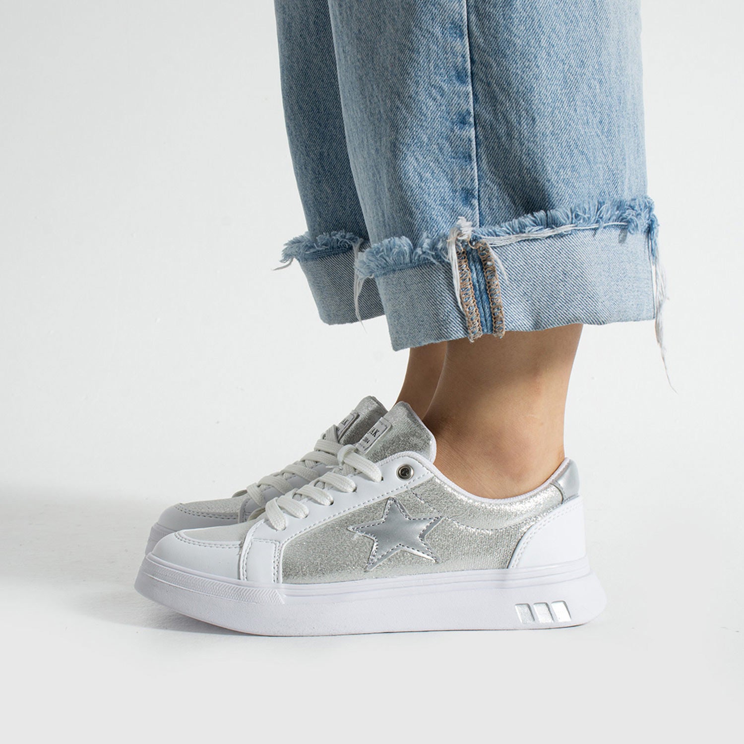 Nesan Kadın Beyaz Günlük Spor Ayakkabı