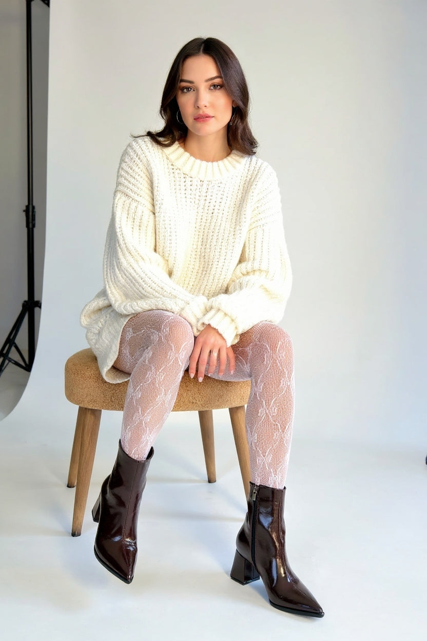 Mosy Kadın Bordo Rugan Topuklu Bot