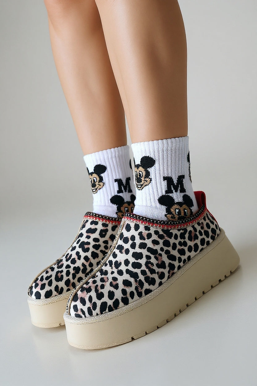 Mucy Kadın Çita Süet Kürklü Bot