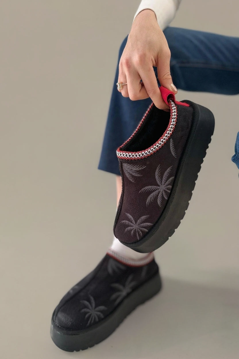 Mucy Kadın Siyah Süet Kürklü Bot