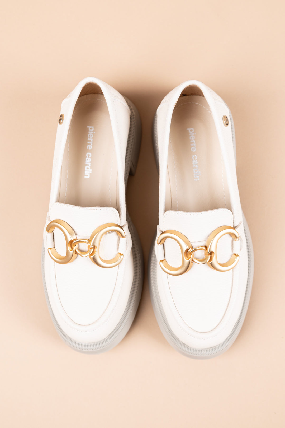 Pierre Cardin Yinda Kadın Tokalı Krem Loafer Ayakkabı PC-52650