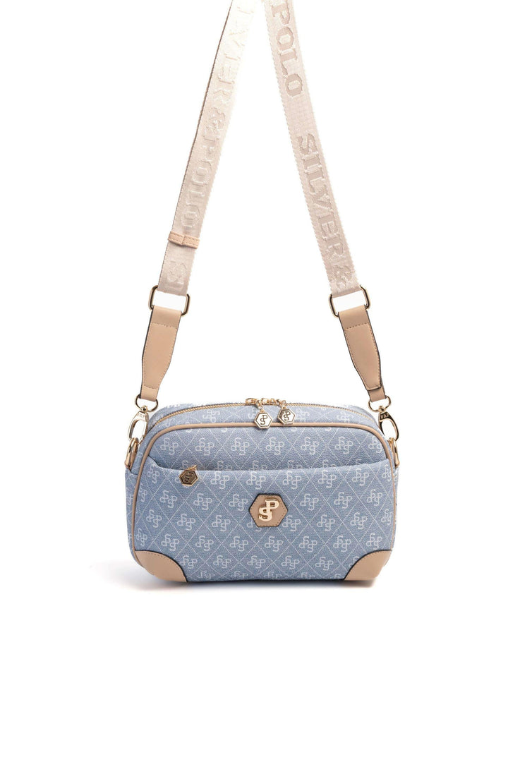 Silver & Polo SP1094 Monogram Kadın Çapraz Çantası