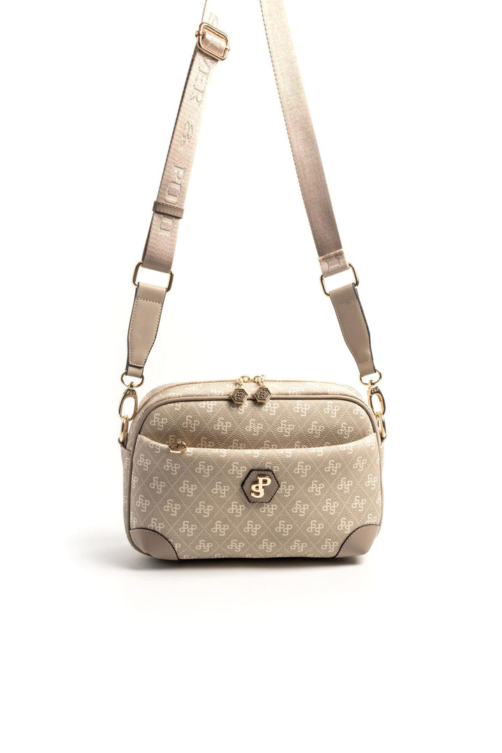 Silver & Polo SP1094 Monogram Kadın Çapraz Çantası