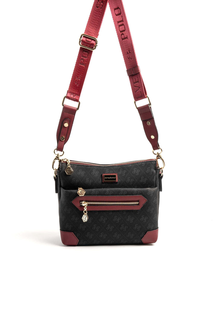 Silver & Polo SP1110 Monogram Kadın Çapraz Çantası