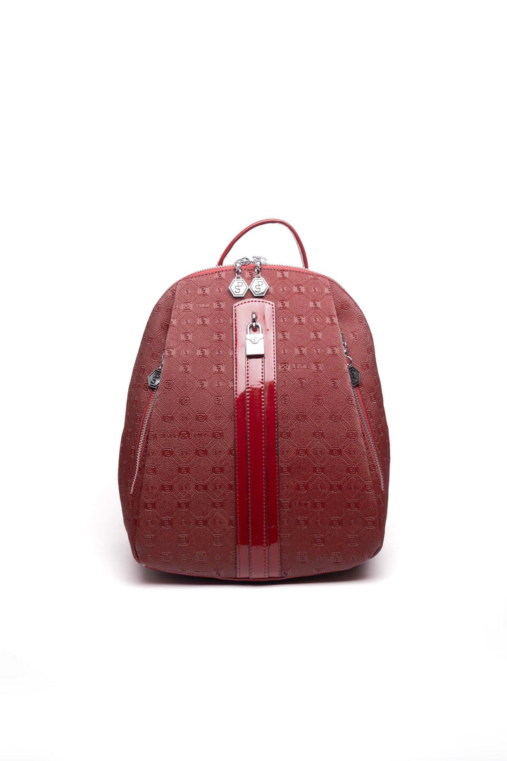 Silver & Polo SP1123 Mat Logolu Kadın Sırt Çantası