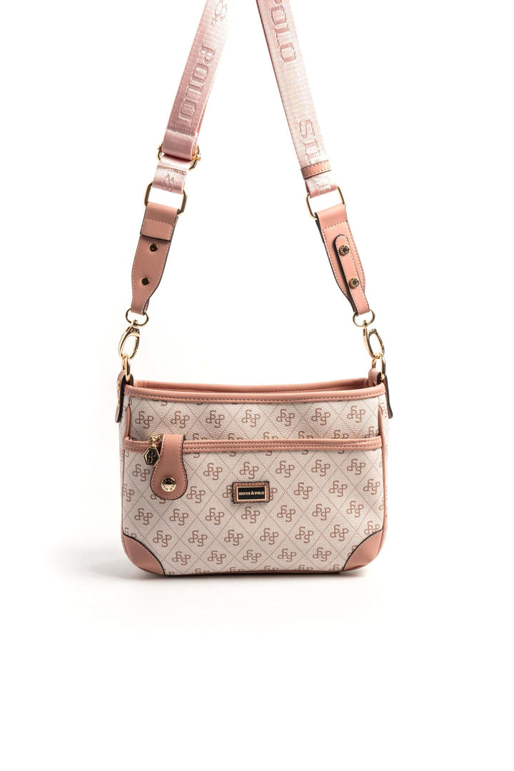Silver & Polo SP1160 Monogram Kadın Çapraz Çanta