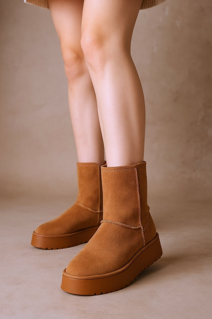 Sophia Taba Süet Kadın Bot