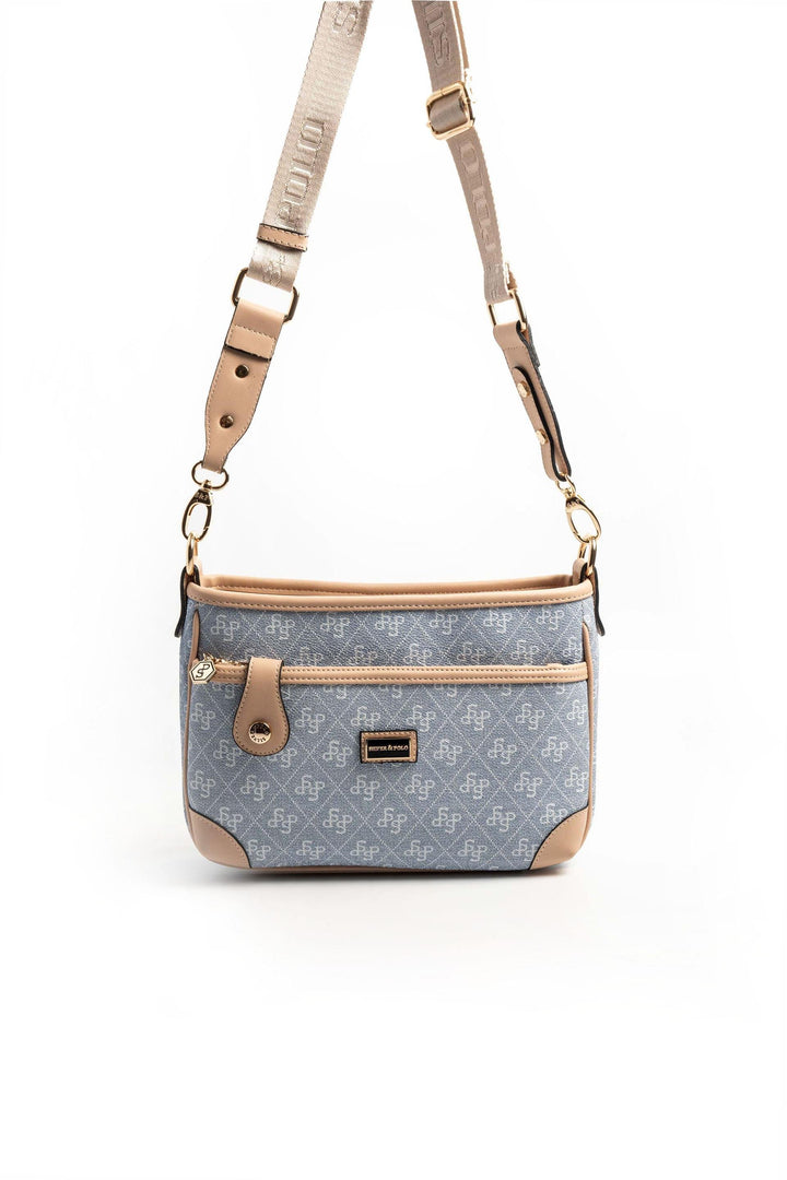 Silver & Polo SP1160 Monogram Kadın Çapraz Çanta