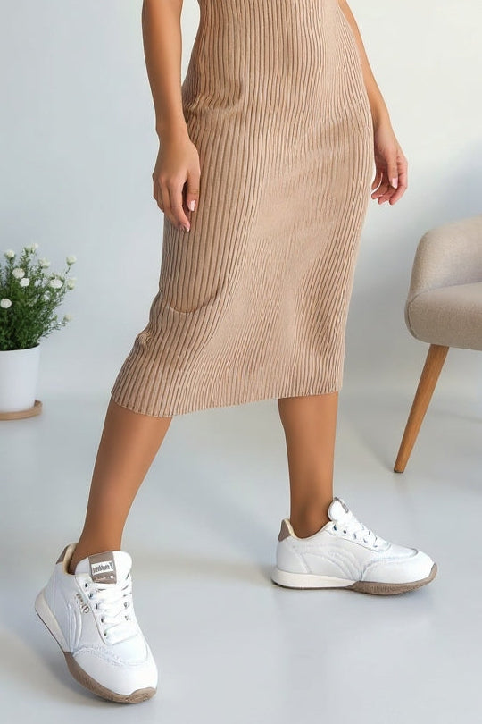 Tawen Kadın Beyaz Bağcıklı Spor Ayakkabı