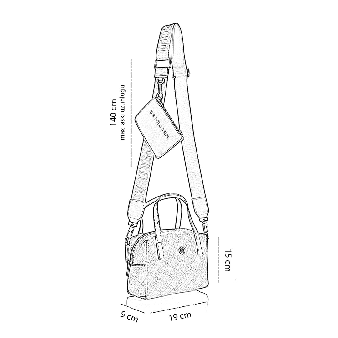 U.S. Polo Assn. Sharon Kadın El Çantası ve Çapraz Çanta US23537