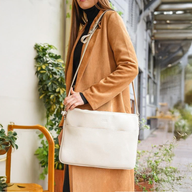 Aether Kadın Hakiki Deri Laptop & Evrak Çantası