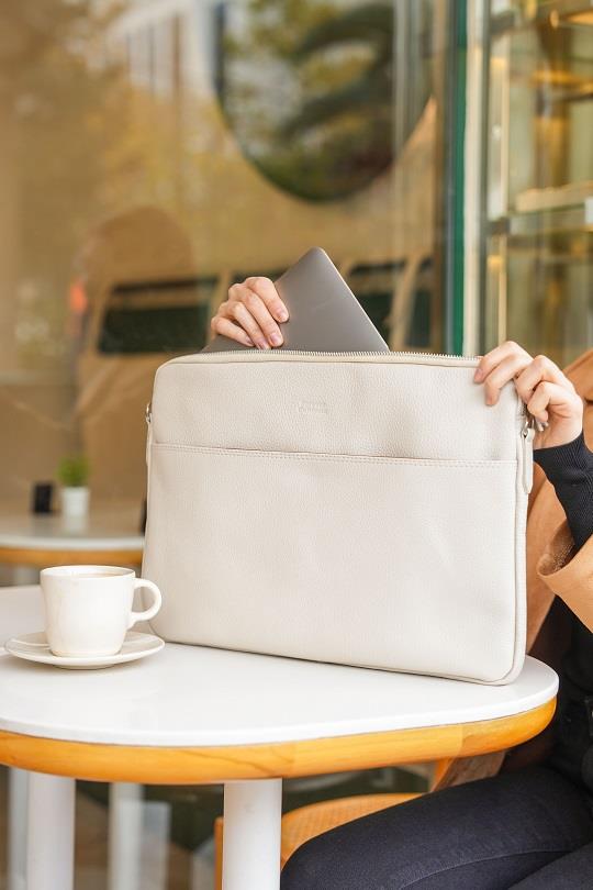 Aether Kadın Hakiki Deri Laptop & Evrak Çantası