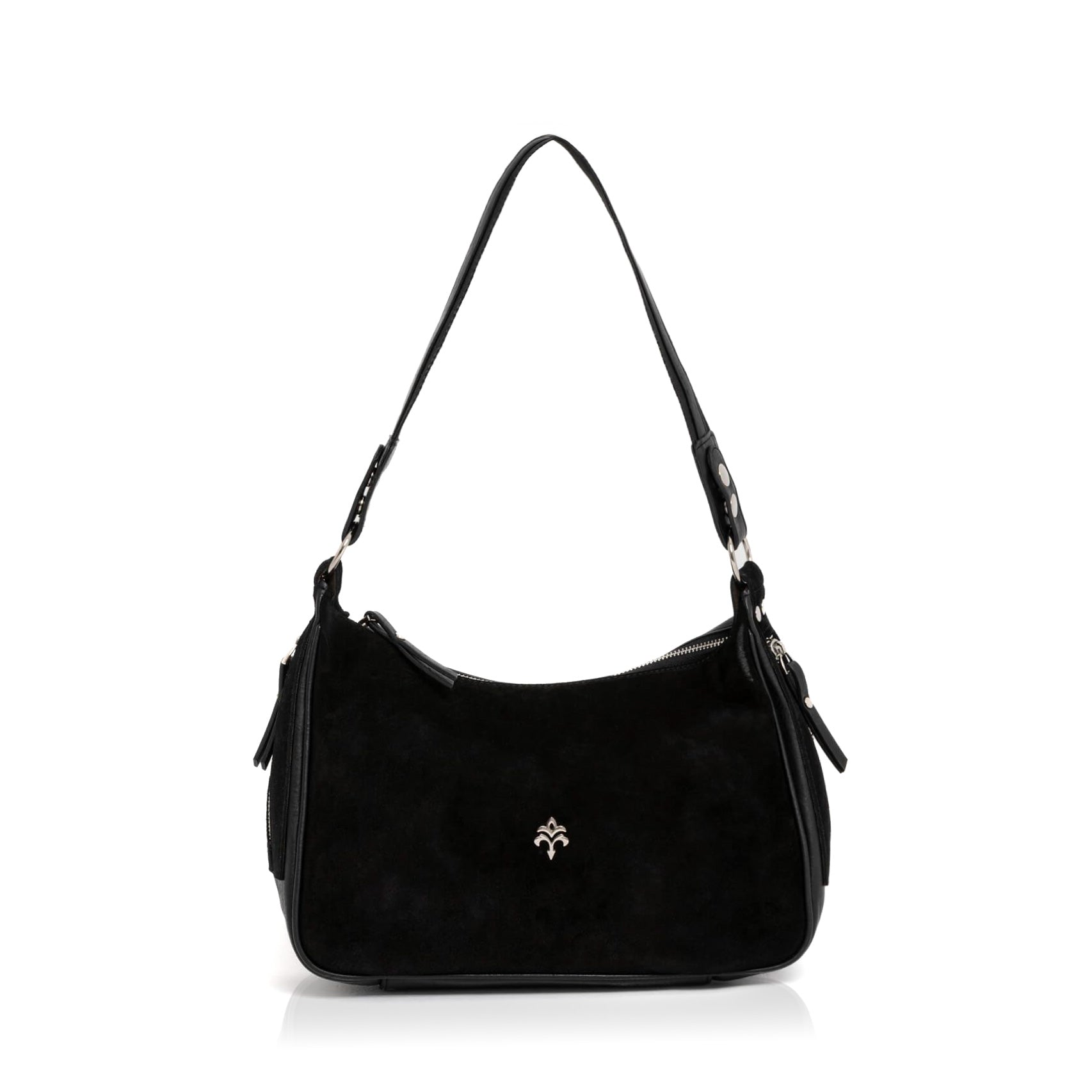 Alian-N Kadın Hakiki Süet Deri Omuz Çantası