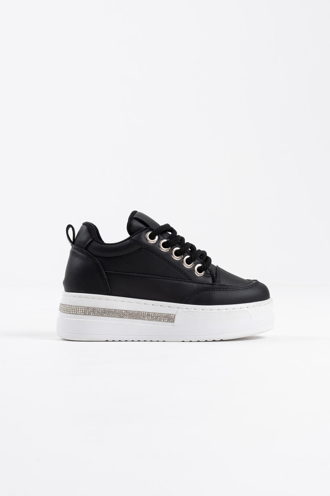 Alice Siyah Kadın Gizli Topuklu Sneaker