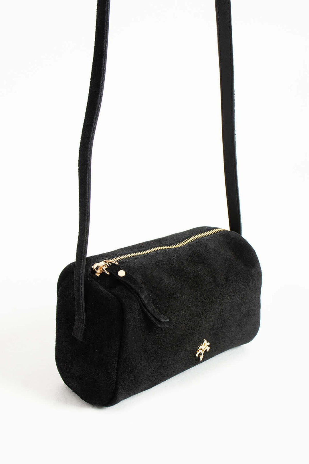 ANDERO Kadın Hakiki Süet Deri Çapraz Çanta