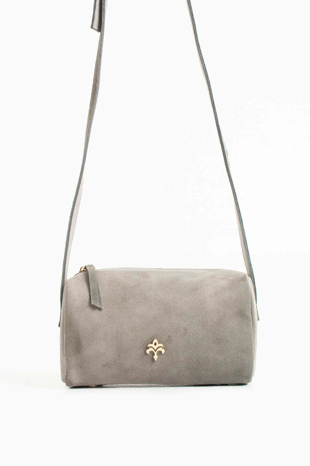 ANDERO Kadın Hakiki Süet Deri Çapraz Çanta