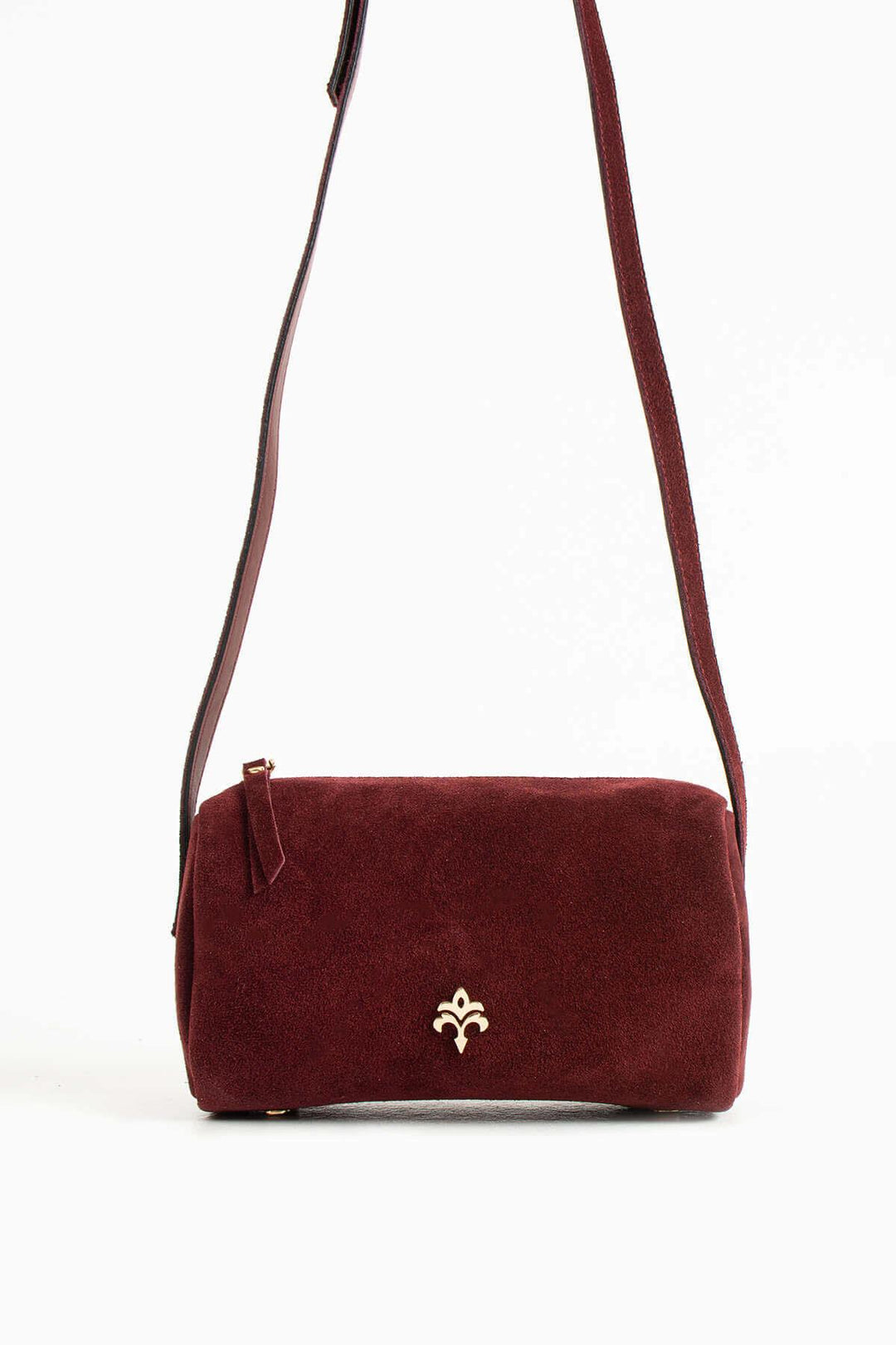 ANDERO Kadın Hakiki Süet Deri Çapraz Çanta