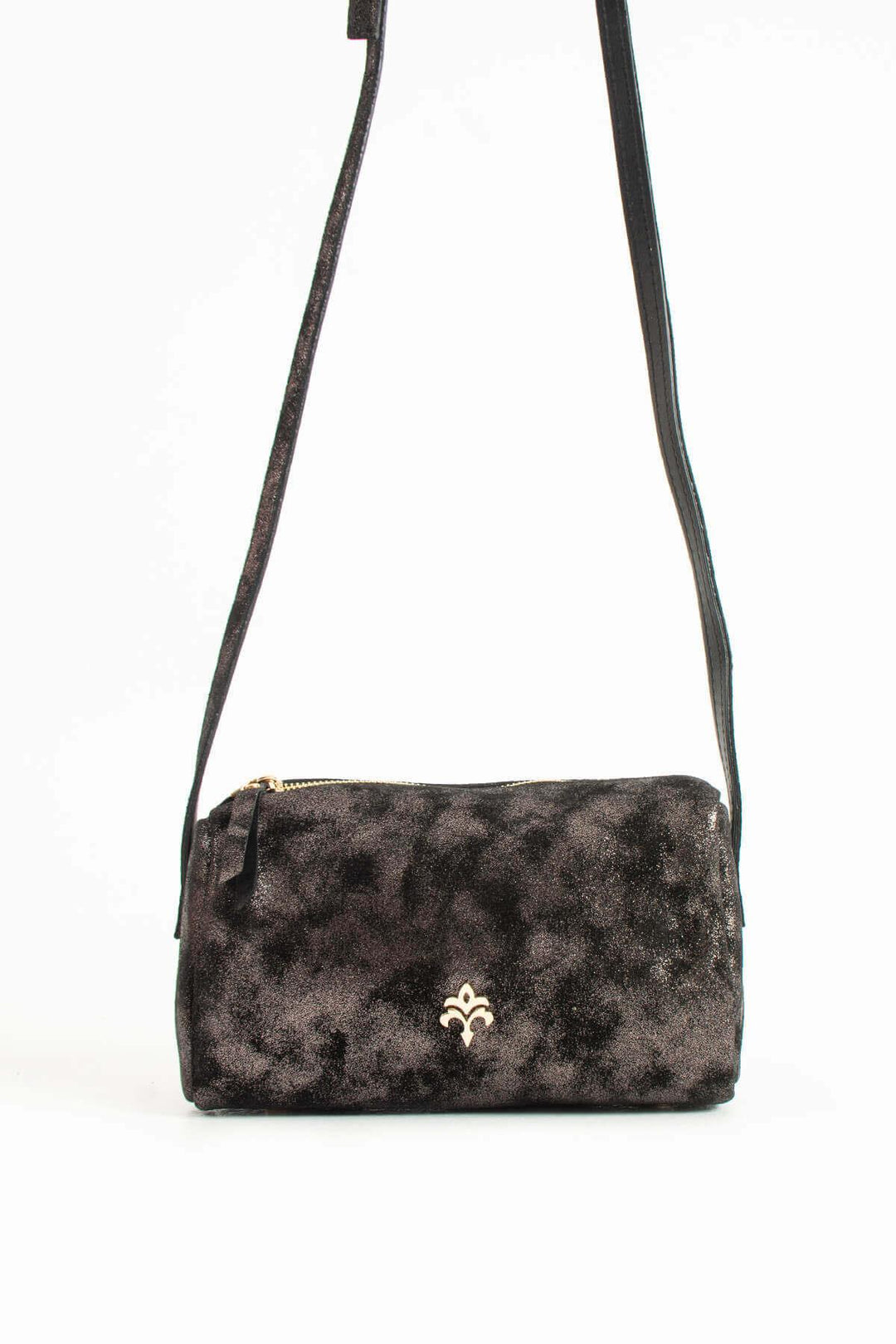 ANDERO Kadın Hakiki Süet Deri Çapraz Çanta