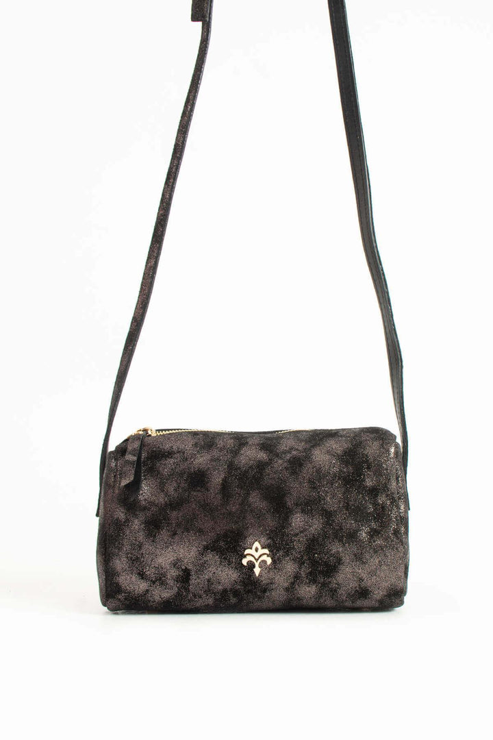 ANDERO Kadın Hakiki Süet Deri Çapraz Çanta