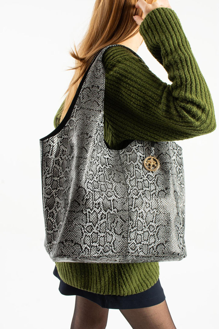 ANEORIS-M Kadın Hakiki Deri Omuz Çantası