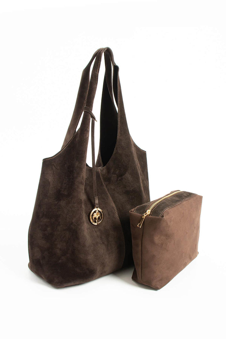 ANEORIS-N Kadın Hakiki Deri Omuz Çantası