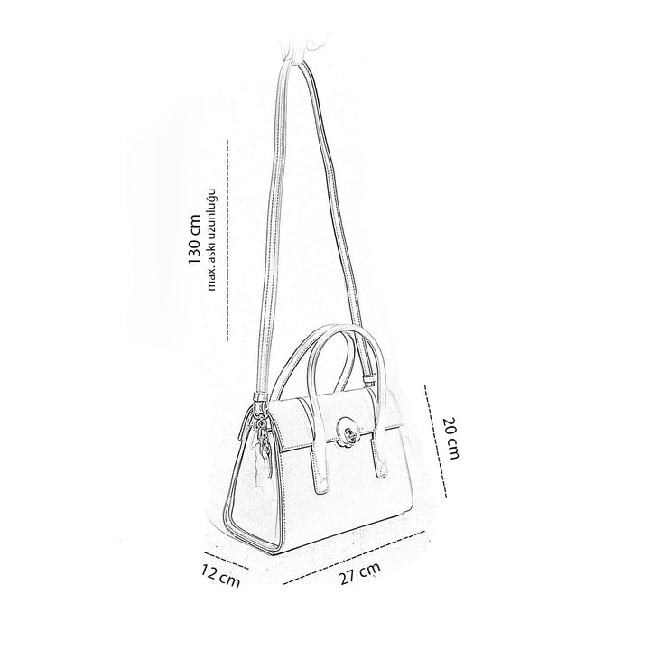 Matmazel Aneta El Çantası ve Askılı Çapraz Çanta 241AR106