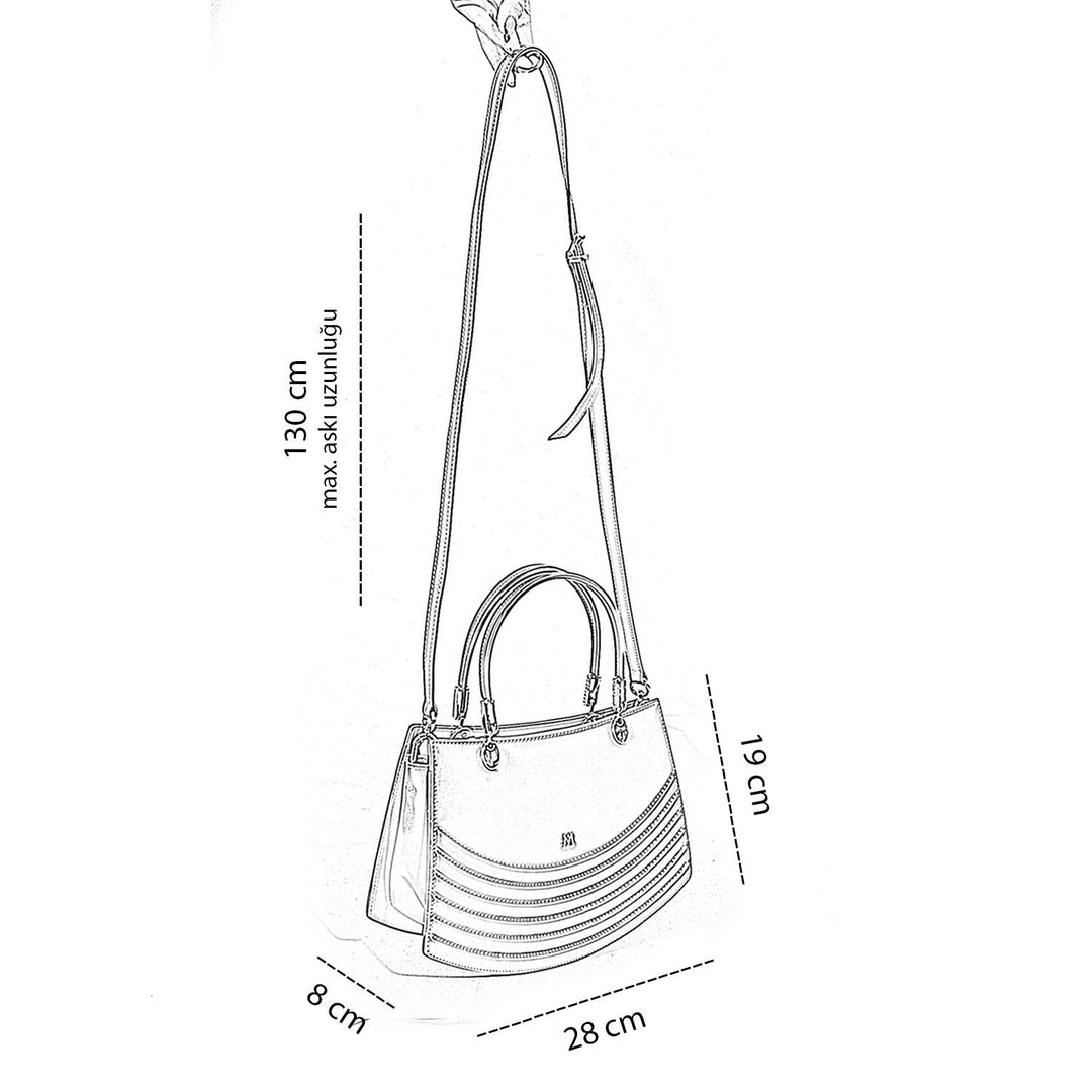 Matmazel Armelle El Çantası ve Askılı Çapraz Çanta 241PL204