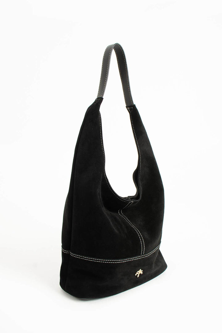 ASTRAEA Kadın Hakiki Süet Deri Omuz Çantası