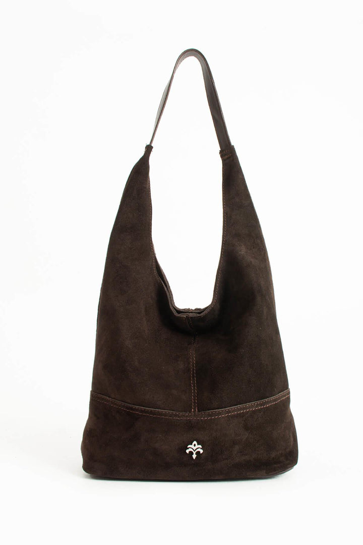 ASTRAEA Kadın Hakiki Süet Deri Omuz Çantası