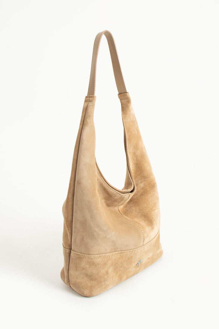 ASTRAEA Kadın Hakiki Süet Deri Omuz Çantası