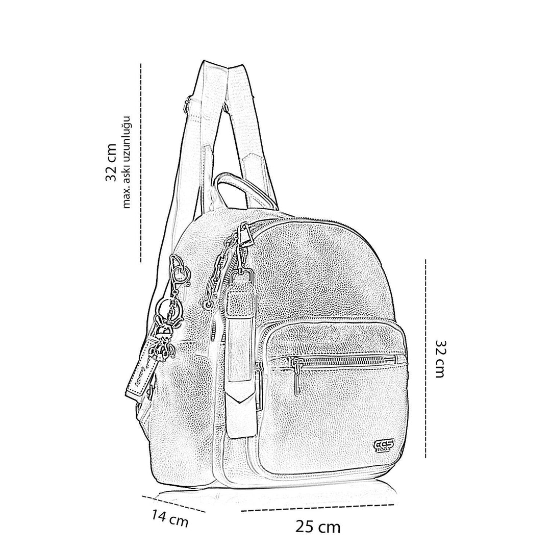 Bedoya Kadın Sırt Çantası & Omuz Çantası