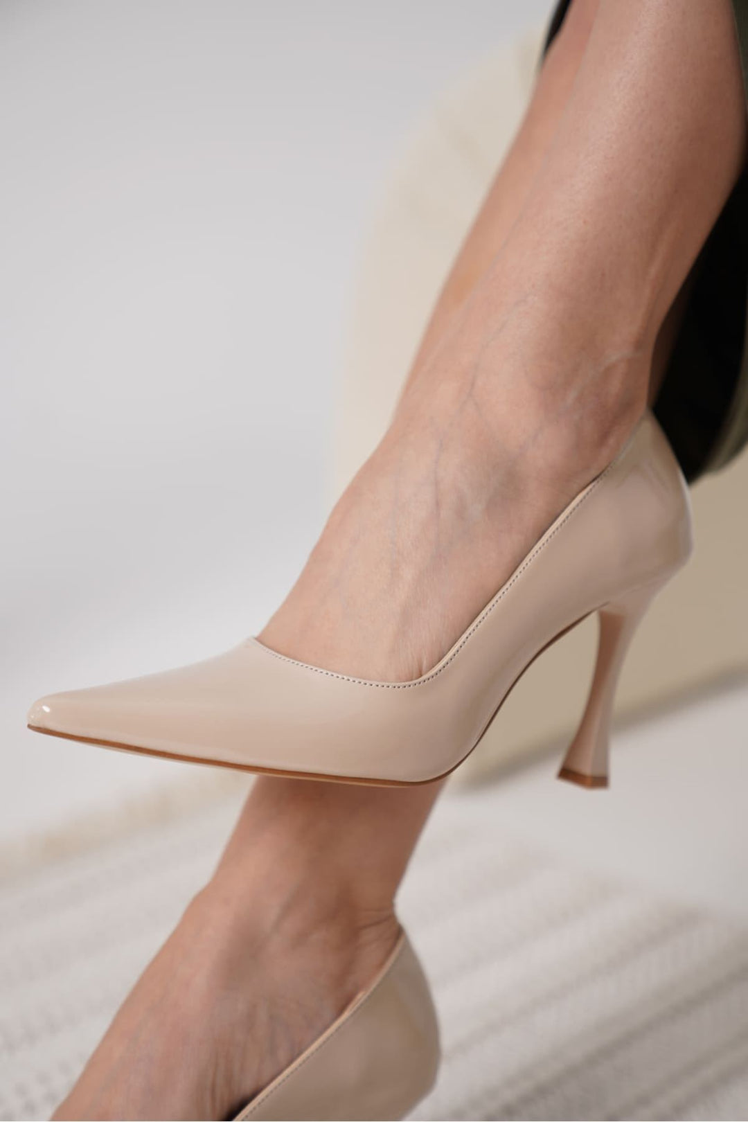 Blade Nude Rugan Kadın Stiletto