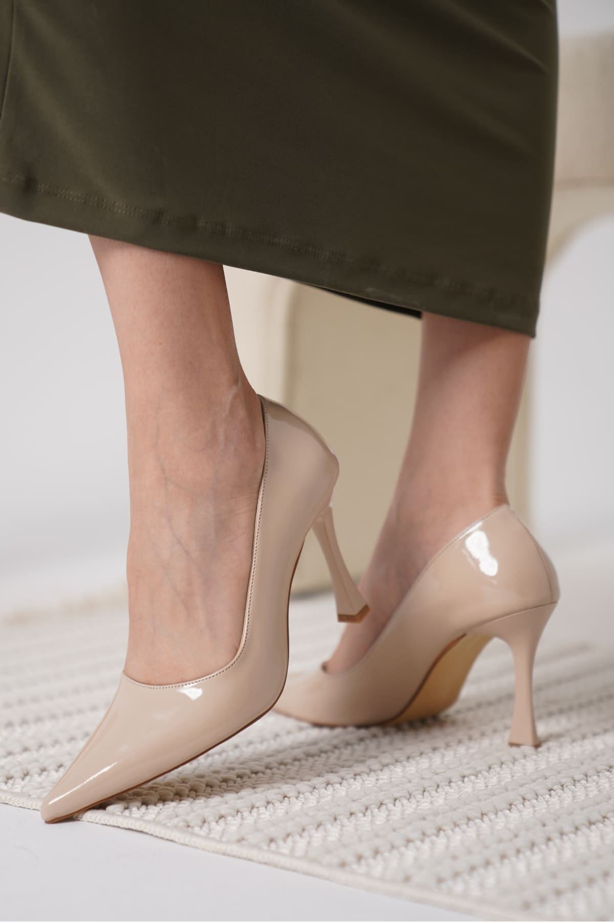 Blade Nude Rugan Kadın Stiletto