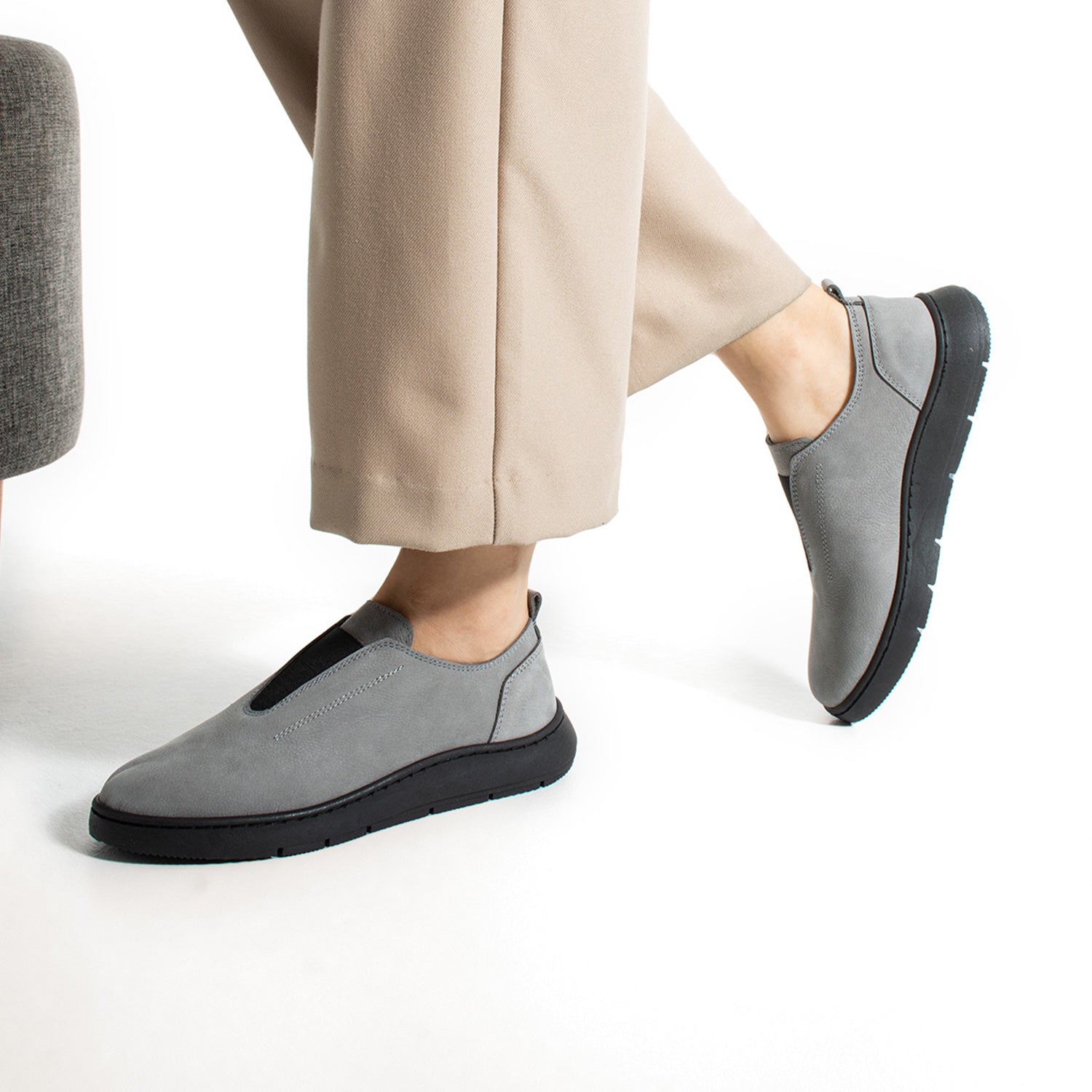 Brenner Kadın Hakiki Deri Nubuk Kadın Günlük Ayakkabı