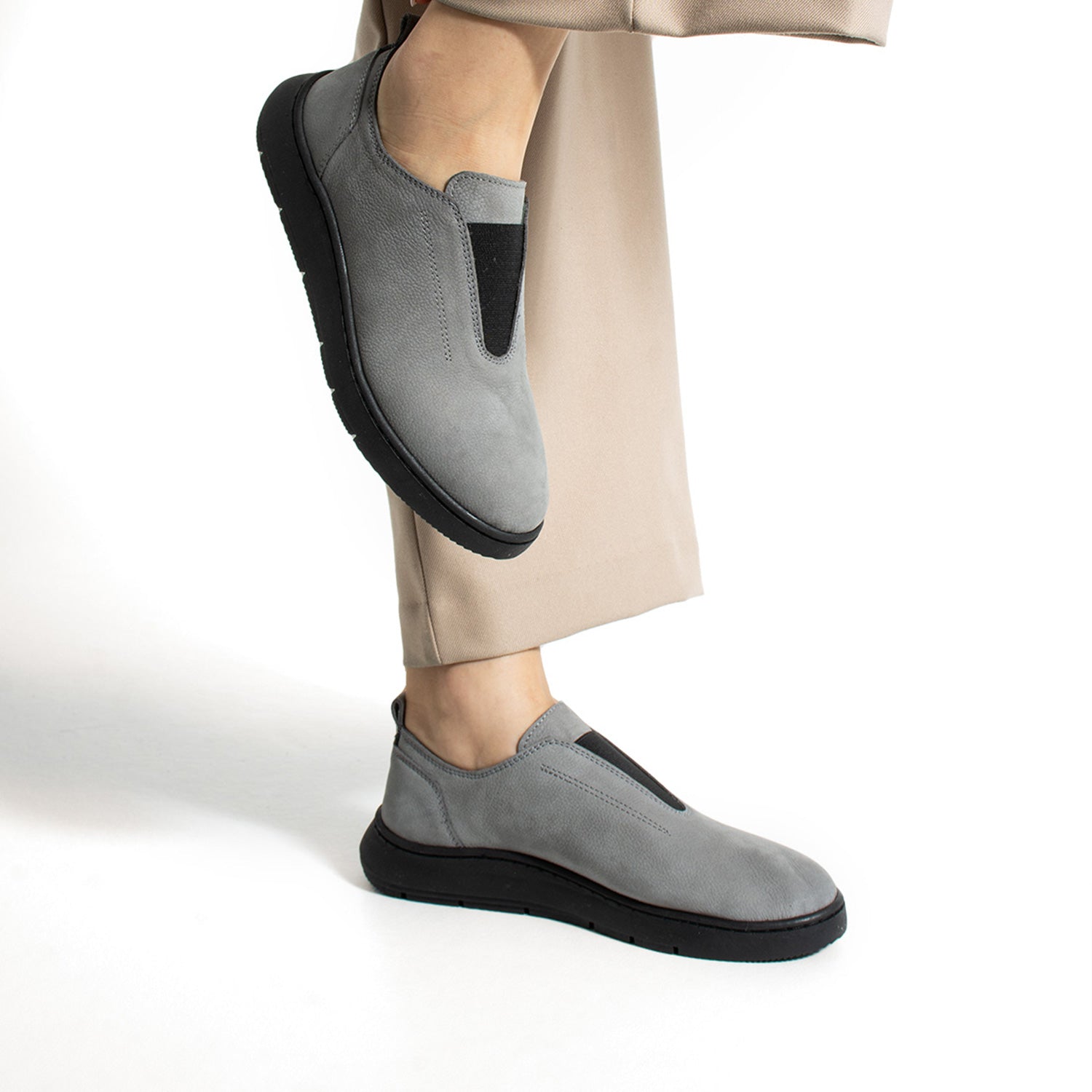 Brenner Kadın Hakiki Deri Nubuk Kadın Günlük Ayakkabı