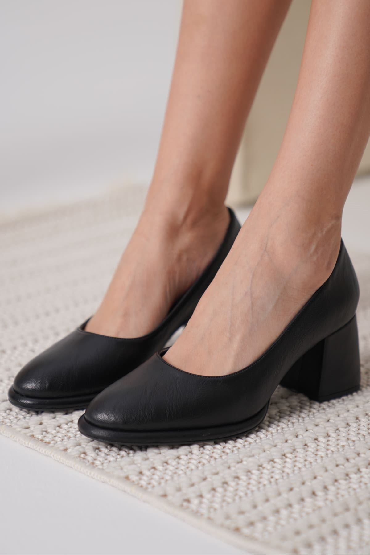 Candie Siyah Kadın Stiletto Ayakkabı